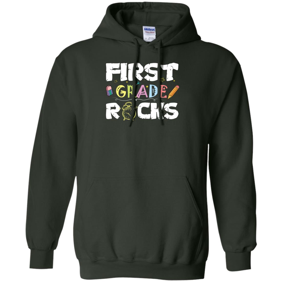 First Grade Shirt 1st Grade 2018 Shirt Forest Green