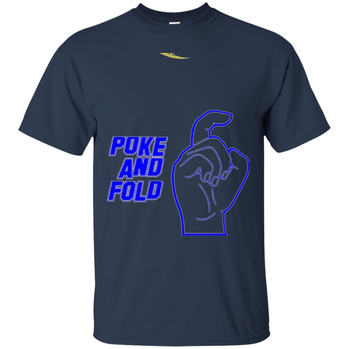 Poke And Fold T-shirt Navy