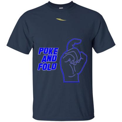 Poke And Fold T-shirt Navy