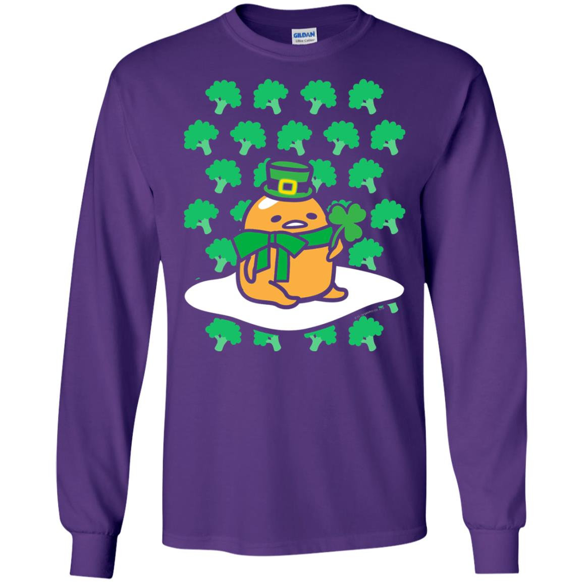 St. Patrick_s Day T-shirt Clover Purple
