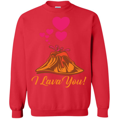 Valentines Day T-shirt I Lava You Red