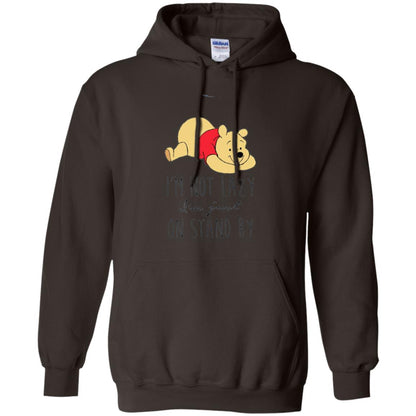 Bear Lover T -shirt I_m Not Lazy I_m Just On Stand By Dark Chocolate