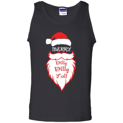Christmas T-shirt Merry Dilly Dilly Y'all Black