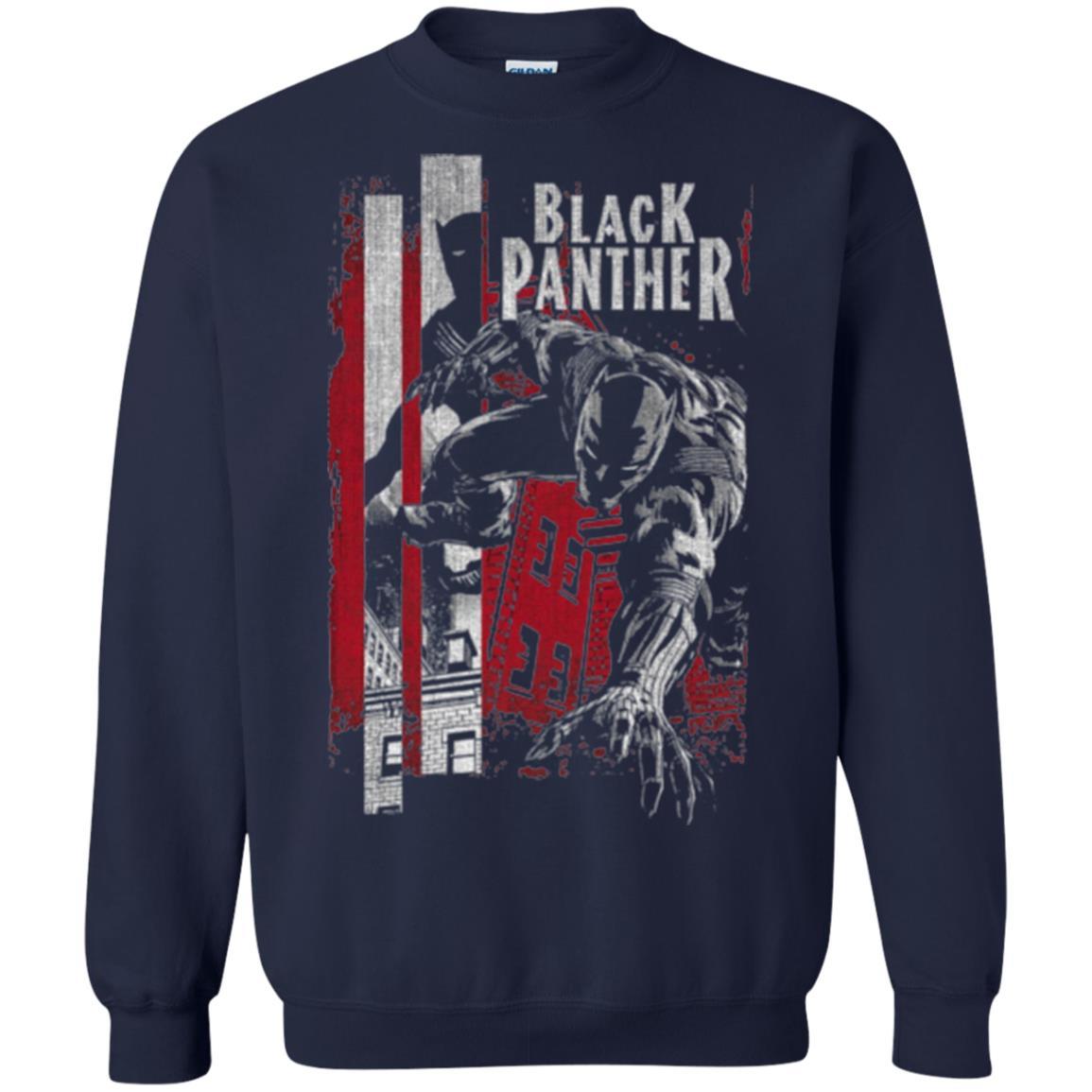 Film T-shirt Panther Lurk Graphic T-shirt Navy
