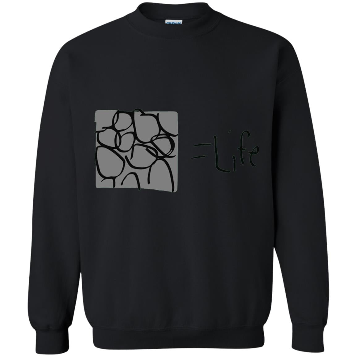 Cobblestone Equals Life Video Game Gamers Shirt Black