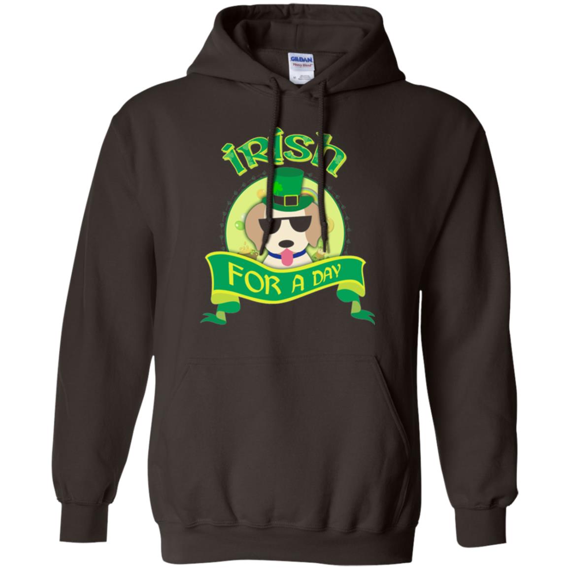 Saint Patrick_s Day 2018 T-shirt Amazing I_m Irish Labrador Dark Chocolate