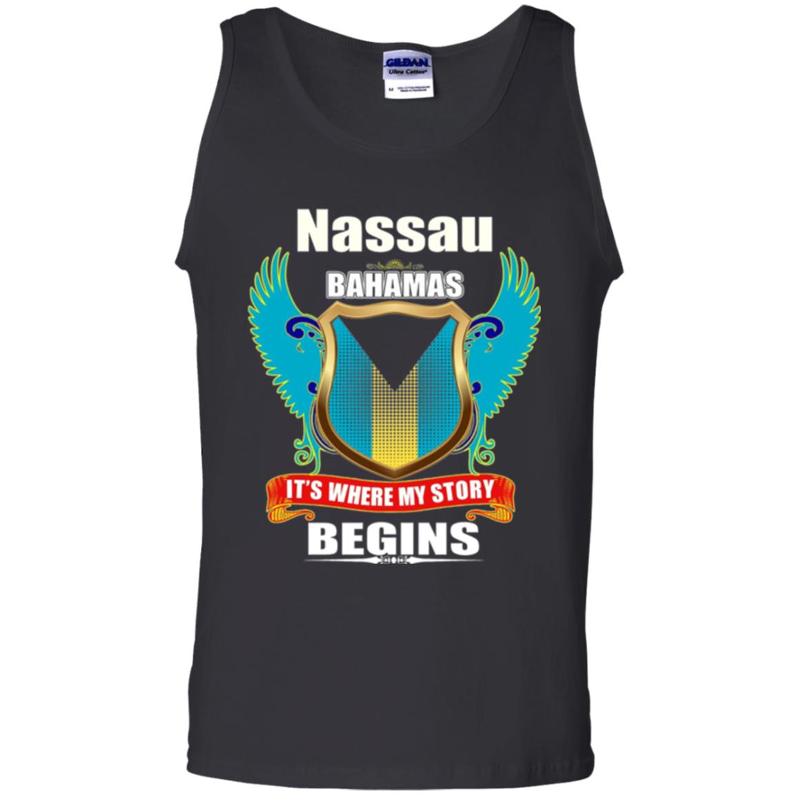 Bahamian T-shirt Nassau Bahamas T-shirt Black