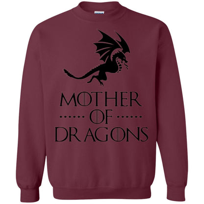 Mother Of Dragons T-shirt Maroon