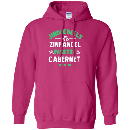 Christmas T-Shirt Jingle Bells Zinfandel Pass The Cabernet Heliconia