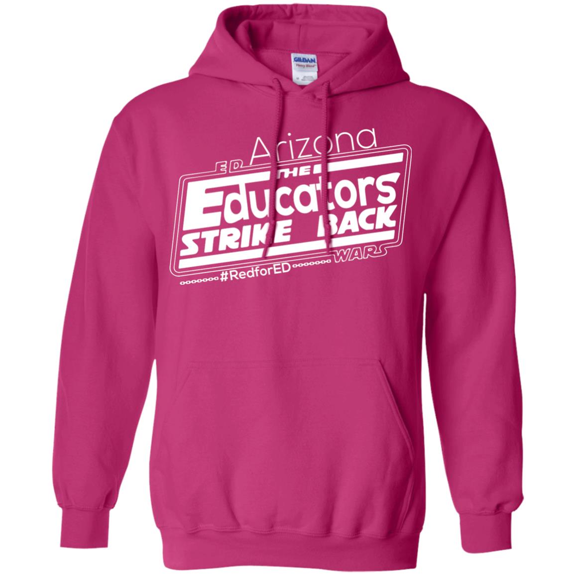 Arizona Teacher Tshirt Red For Ed Arizona The Educators Strike Back Heliconia
