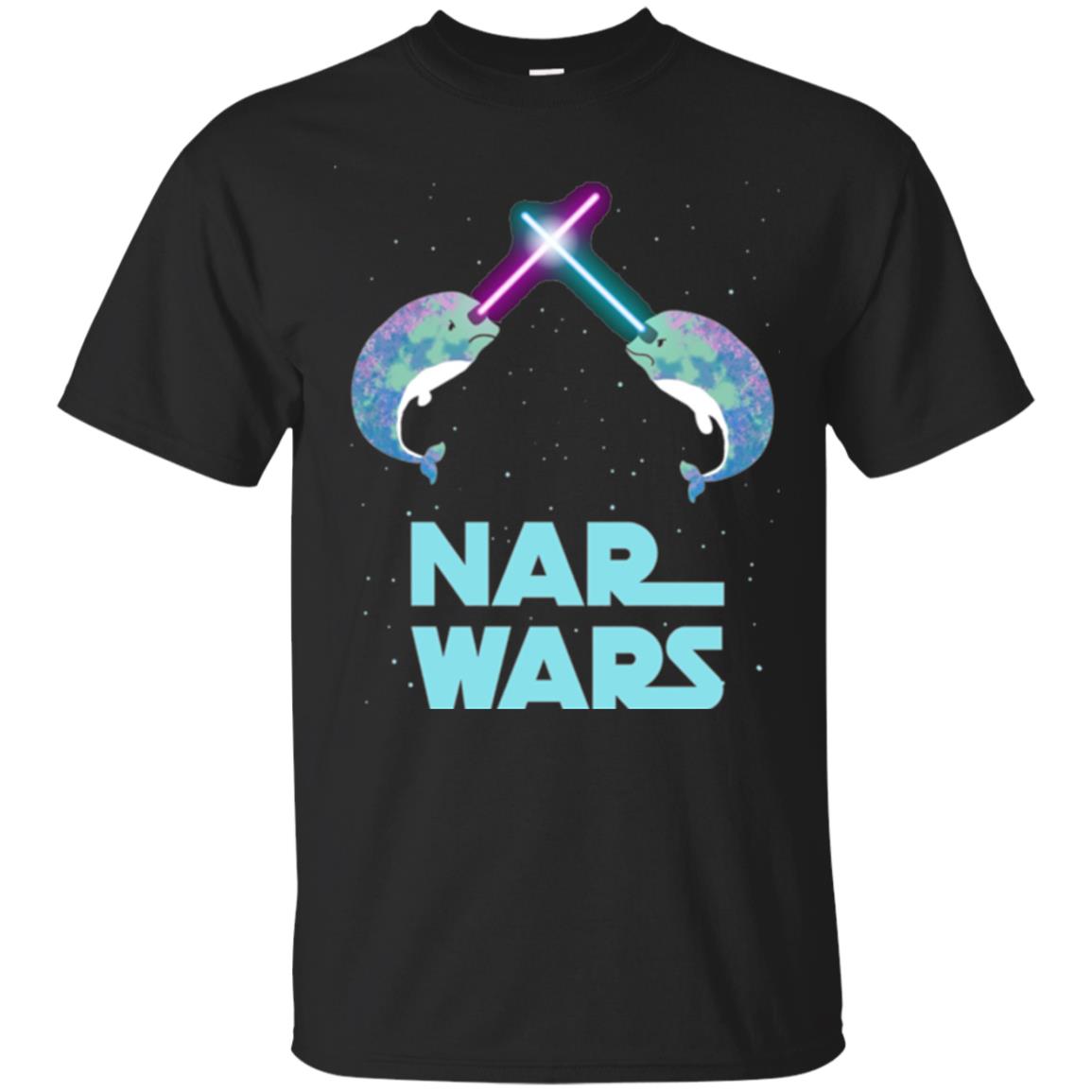 Narwhals T-shirt Nar Wars Black