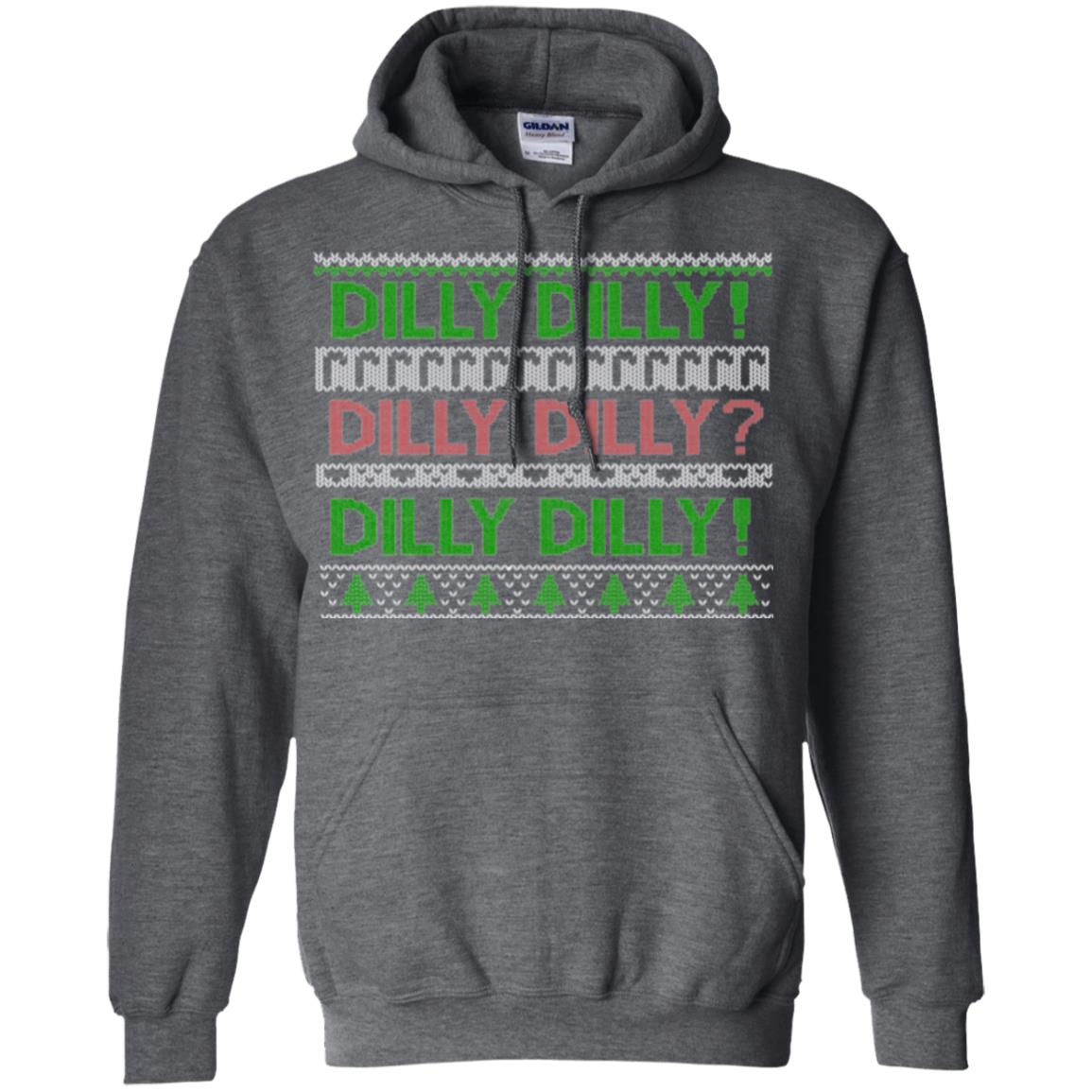 Christmas T-shirt Dilly Dilly Dark Heather