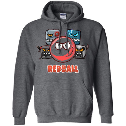 Red Ball 4 The Crew Game Lover T-shirt Dark Heather