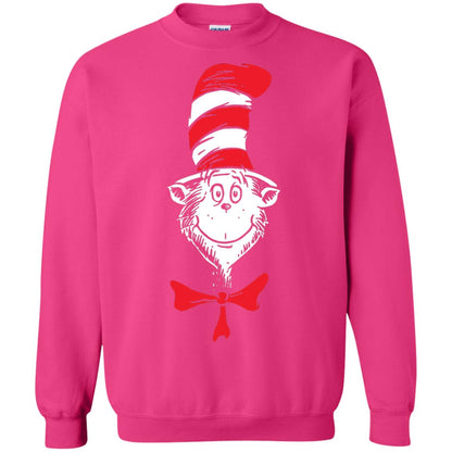 Dr. Seuss The Cat In The Hat Face T-shirt Heliconia