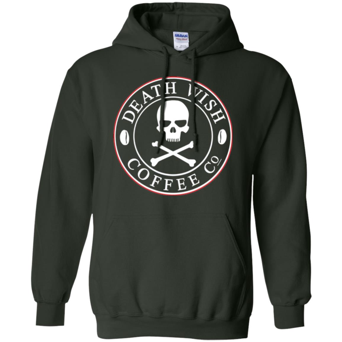 Death Wish Coffee Logo T-shirt Forest Green