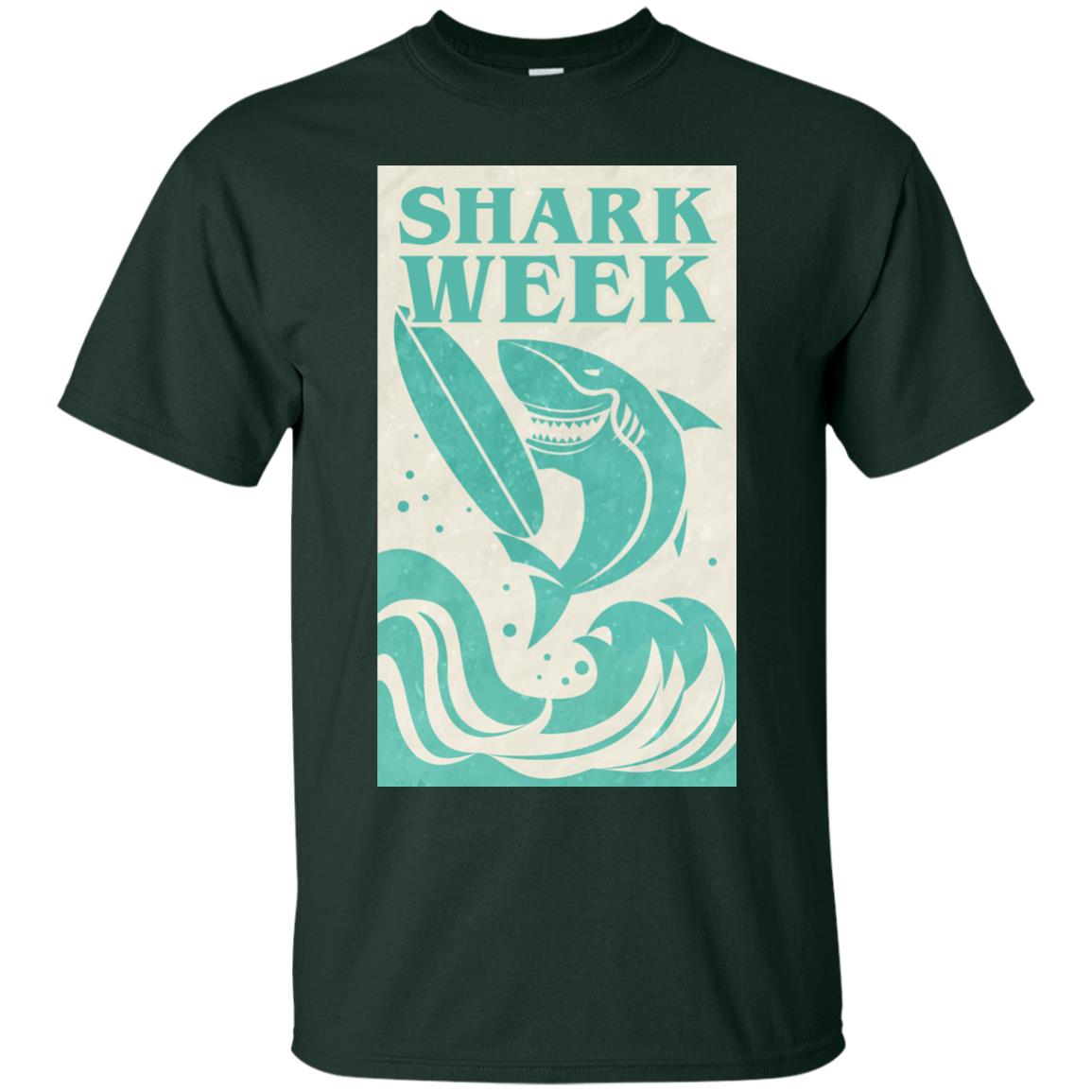 Shark Week Shirt Forest