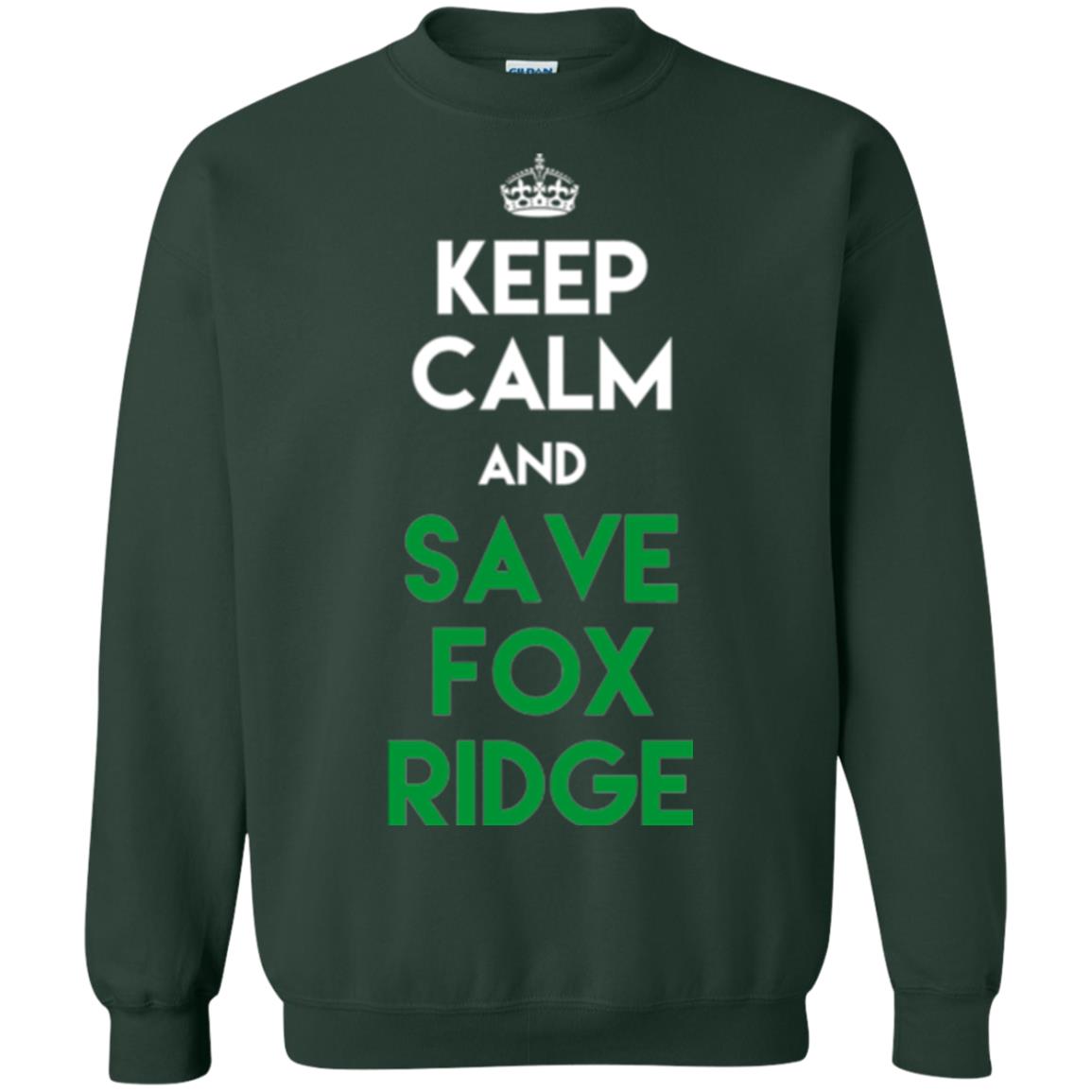 Elementary T-shirt Keep Calm And Save Fox Ridge T-shirt Forest Green