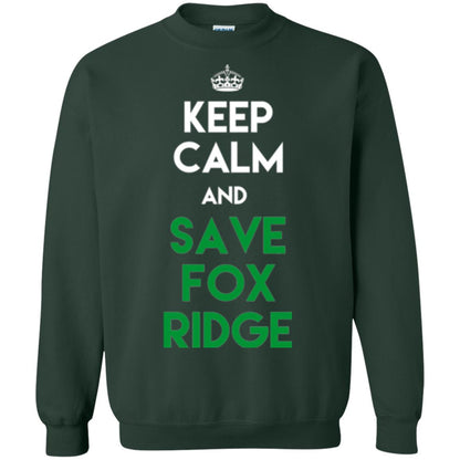 Elementary T-shirt Keep Calm And Save Fox Ridge T-shirt Forest Green