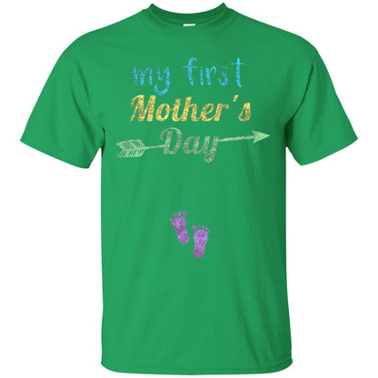 My First Mother's Day Mommy T-shirt Irish Green