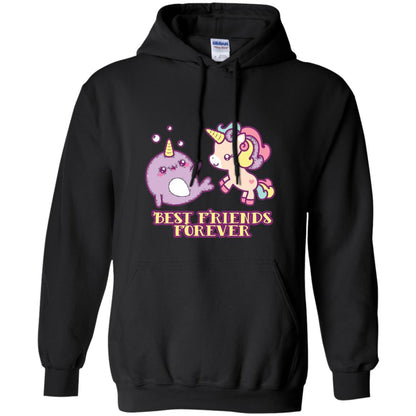 Cute Kawaii T-shirt Bff Best Friends Forever Black