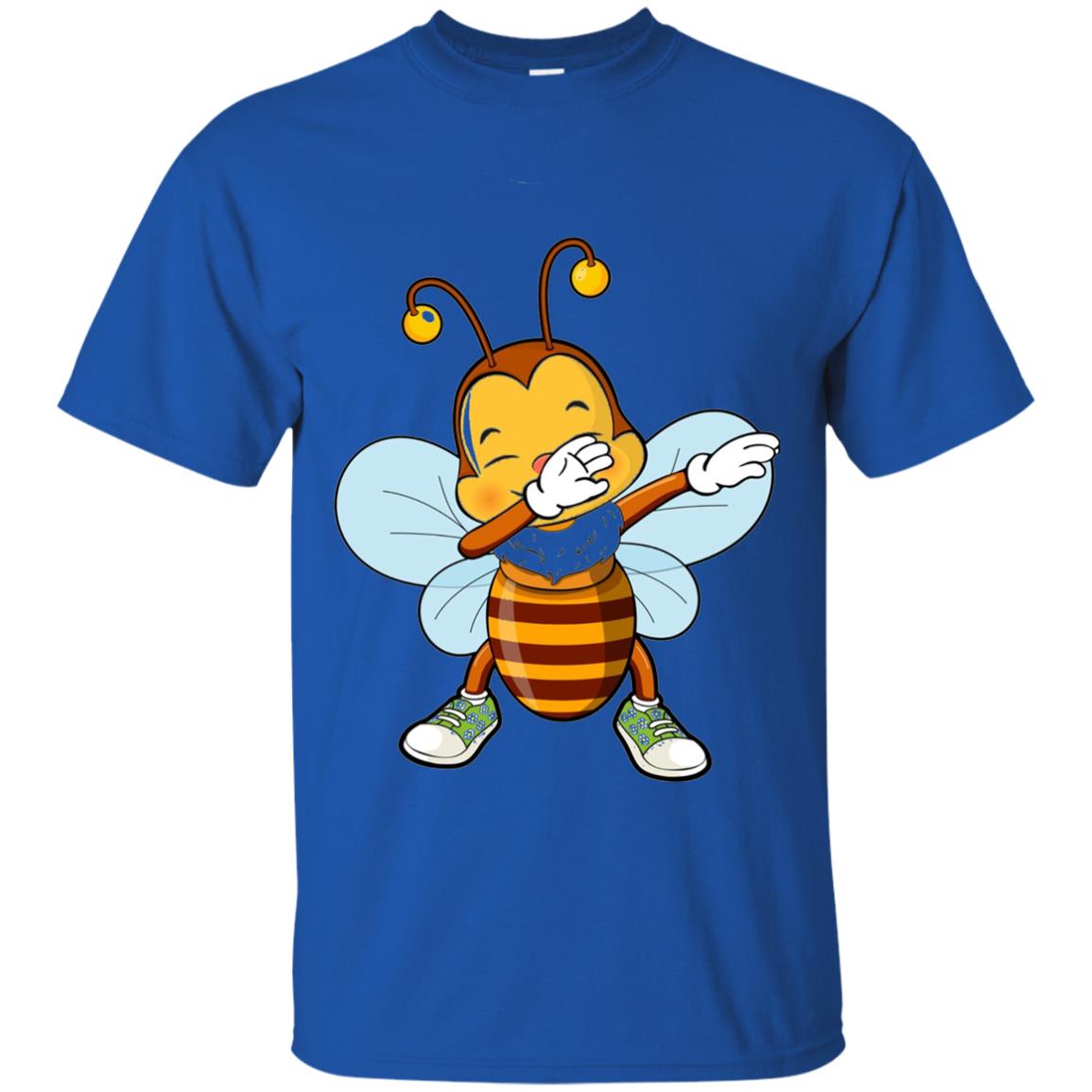 Dabbing Bee Dab Dancing Beekeeping Bee Lover T-shirt Royal
