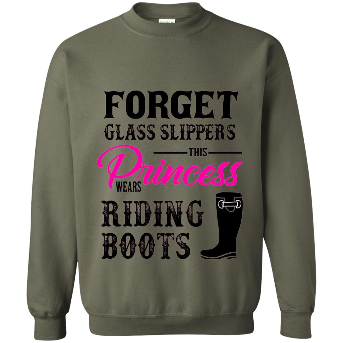 Forget Glass Slippers Princess Wears Riding Boots Military Green