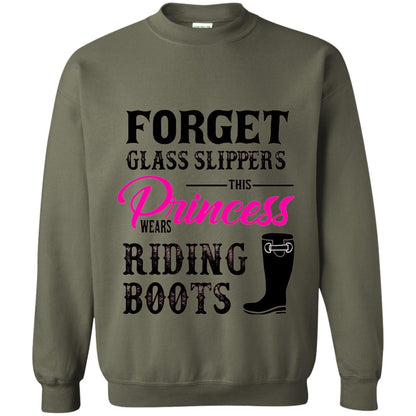 Forget Glass Slippers Princess Wears Riding Boots Military Green
