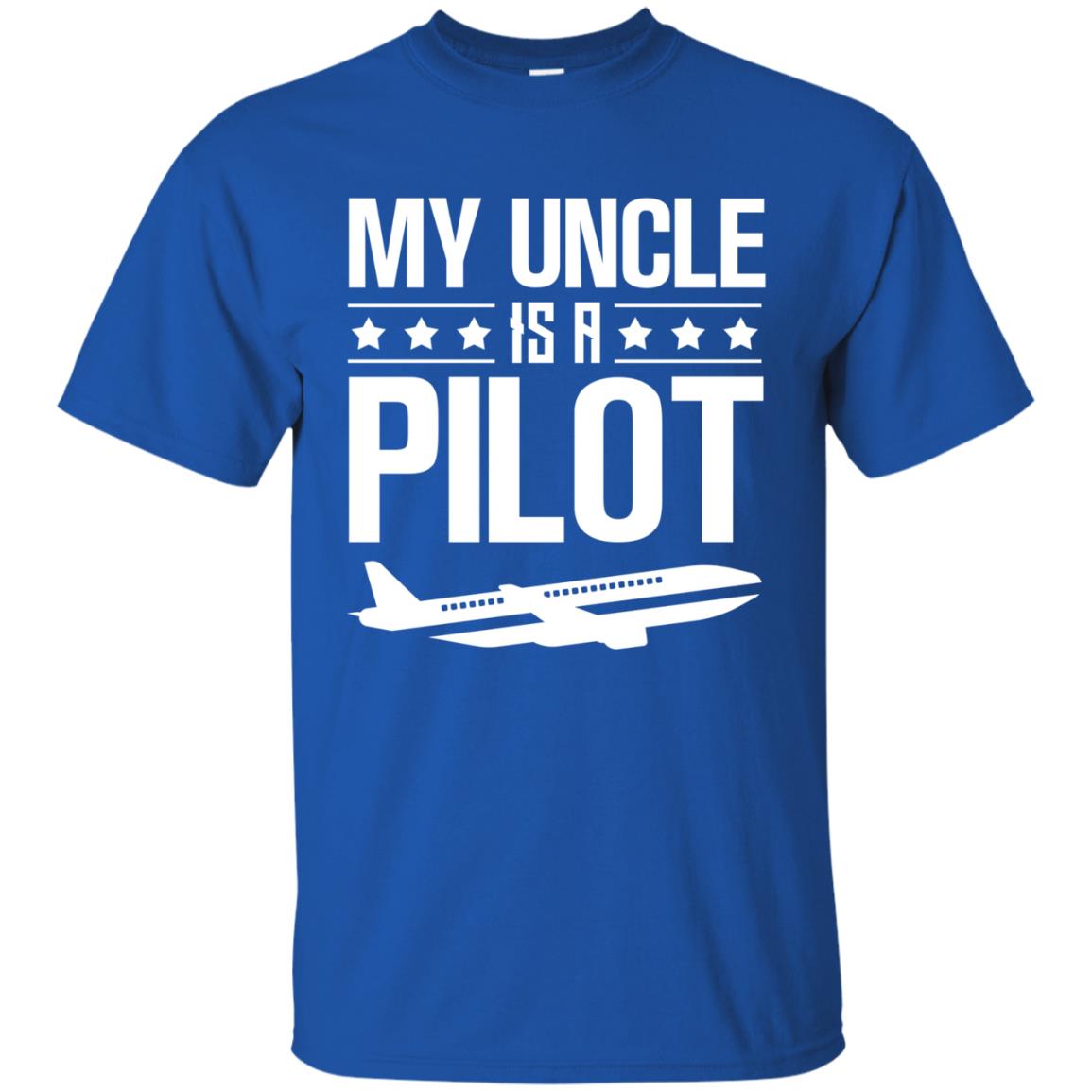 My Uncle Is A Pilot Shirt Royal
