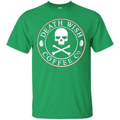 Death Wish Coffee Logo T-shirt Irish Green
