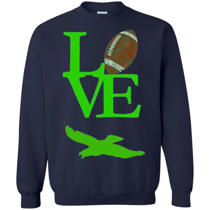 Football Lover T-shirt Love Football Flying Bird T-shirt Navy