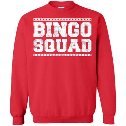 Bingo Squad Distressed Style Lucky Player T-shirt Red