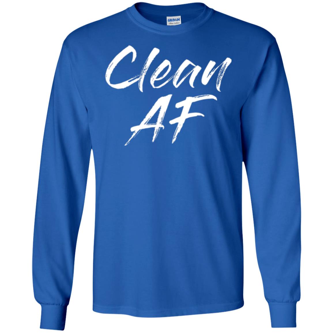 Clean Af T-shirt Royal