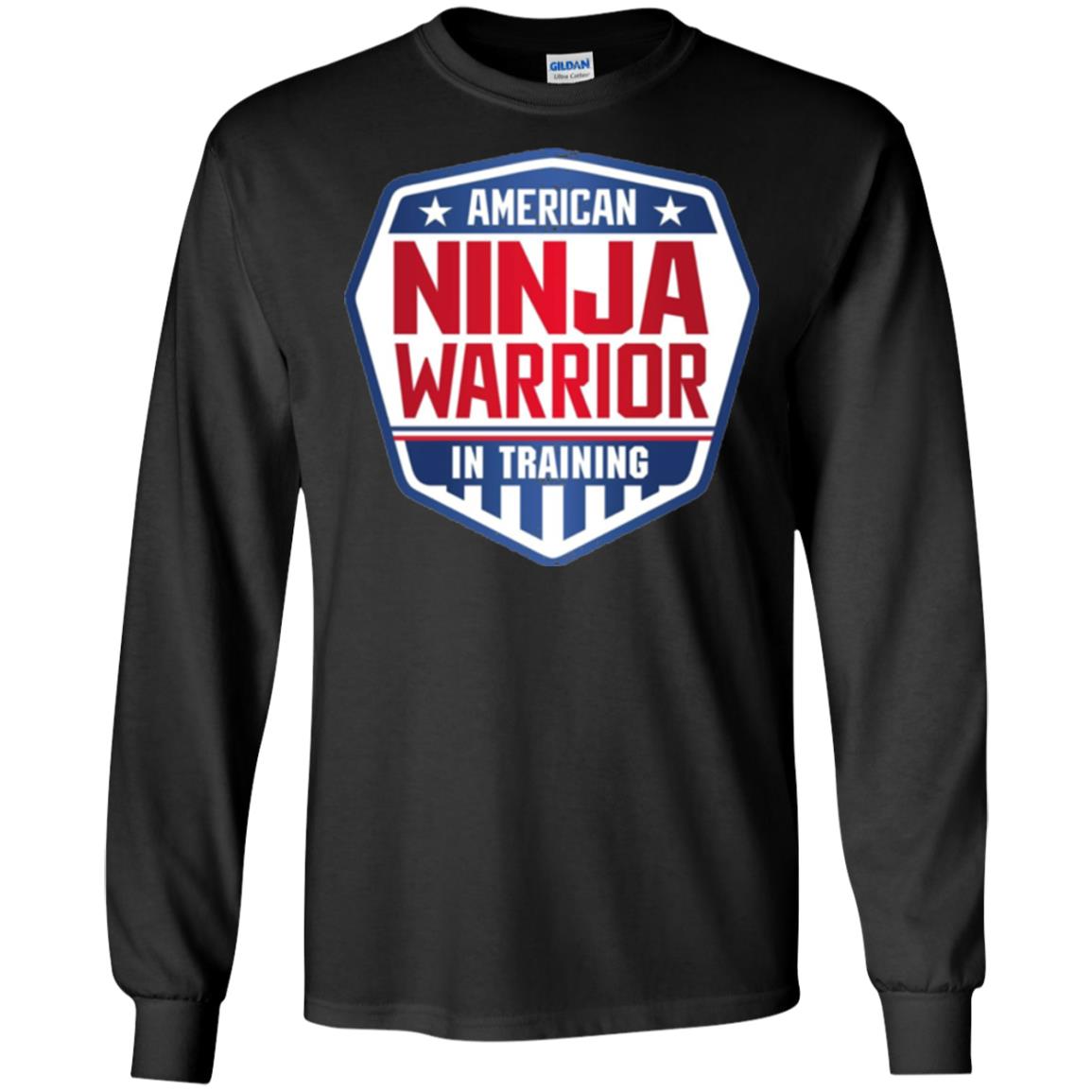 American Ninja Warrior In Training T-shirt Black