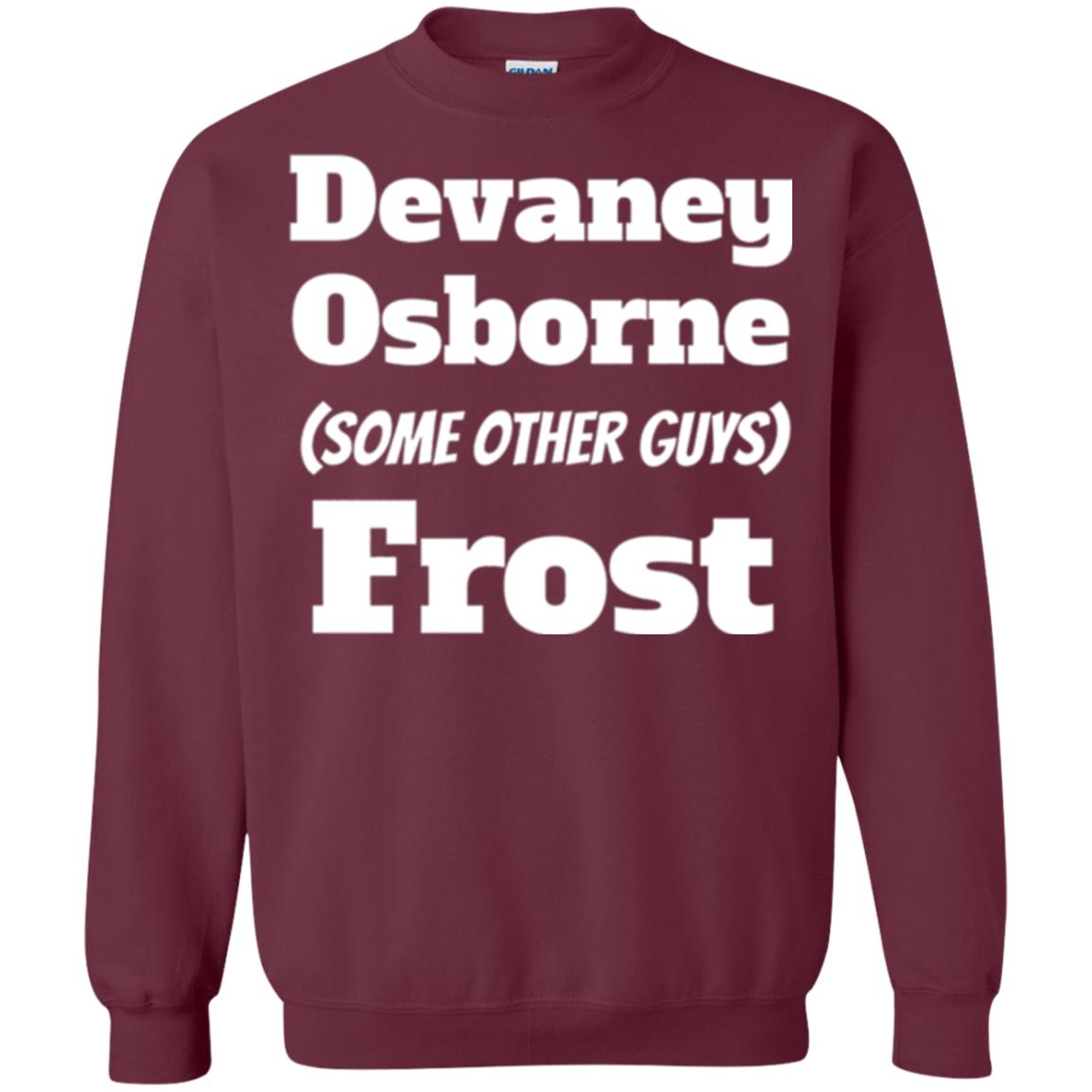 Devaney Osborne Some Other Guys Frost T-shirt Maroon