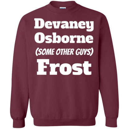 Devaney Osborne Some Other Guys Frost T-shirt Maroon