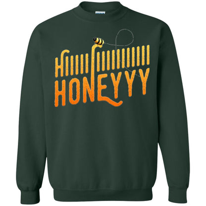 Bee T-shirt Hi Honey T-shirt Forest Green
