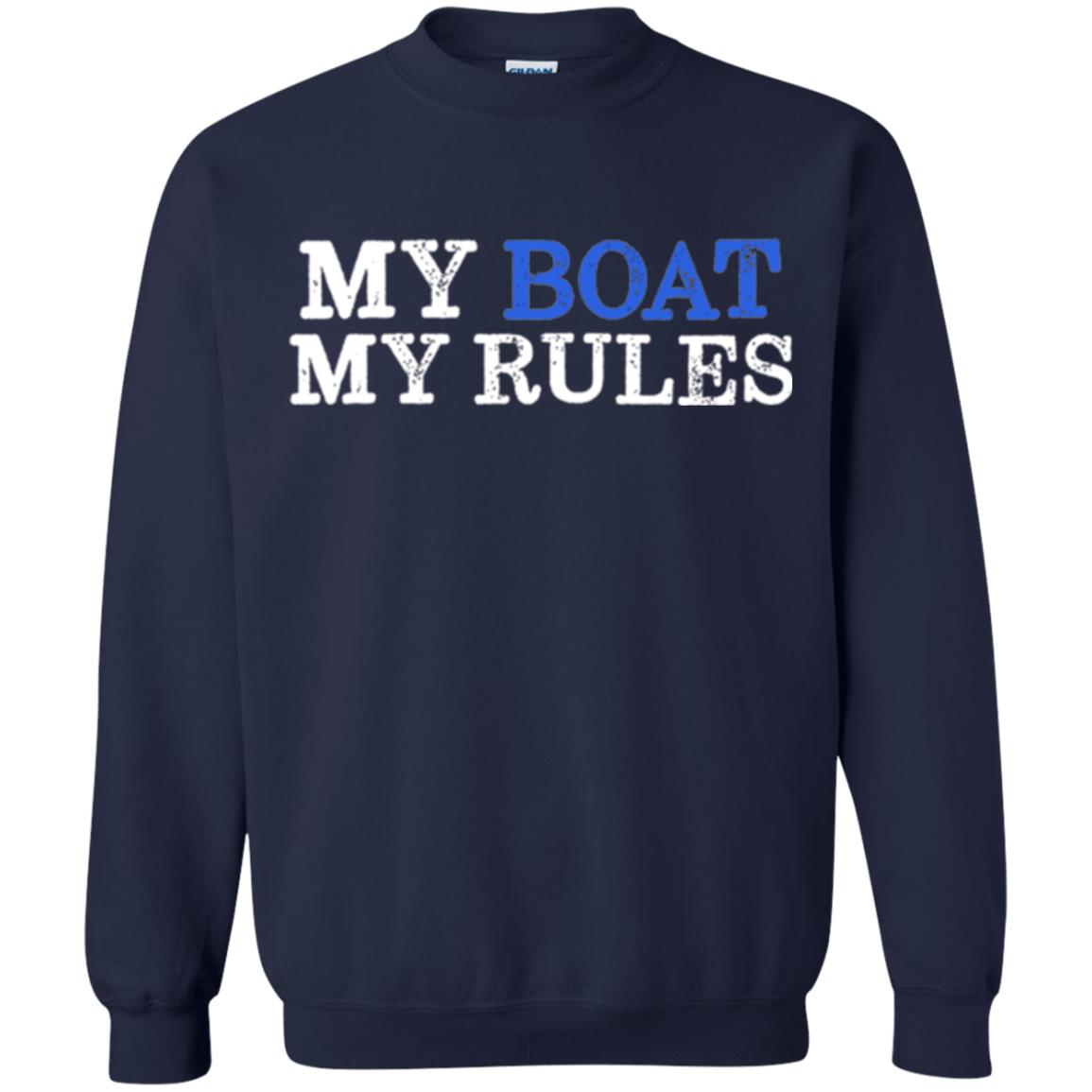 My Boat My Rules T-shirt Navy