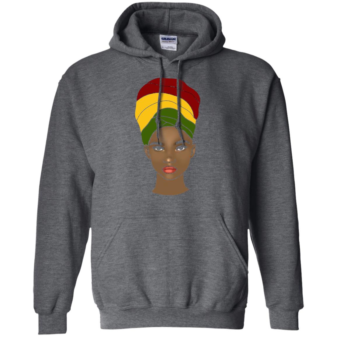 Melanin Rocks African Queen Melanin T-shirt Dark Heather