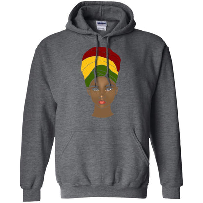 Melanin Rocks African Queen Melanin T-shirt Dark Heather