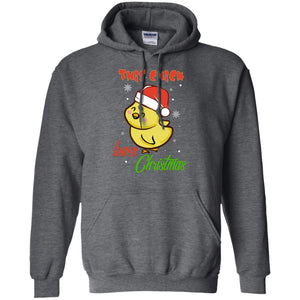 This Chicks Loves Christmas X-mas Gift ShirtG185 Gildan Pullover Hoodie 8 oz.