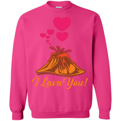 Valentines Day T-shirt I Lava You Heliconia