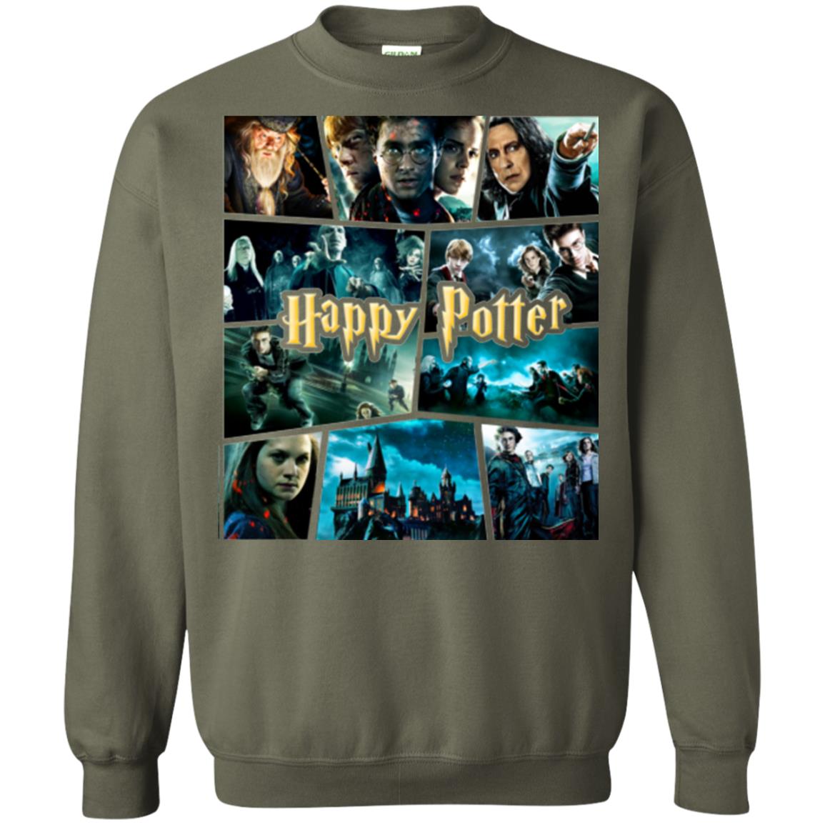 Harry Potter Characters T-shirtG180 Gildan Crewneck Pullover Sweatshirt 8 oz.