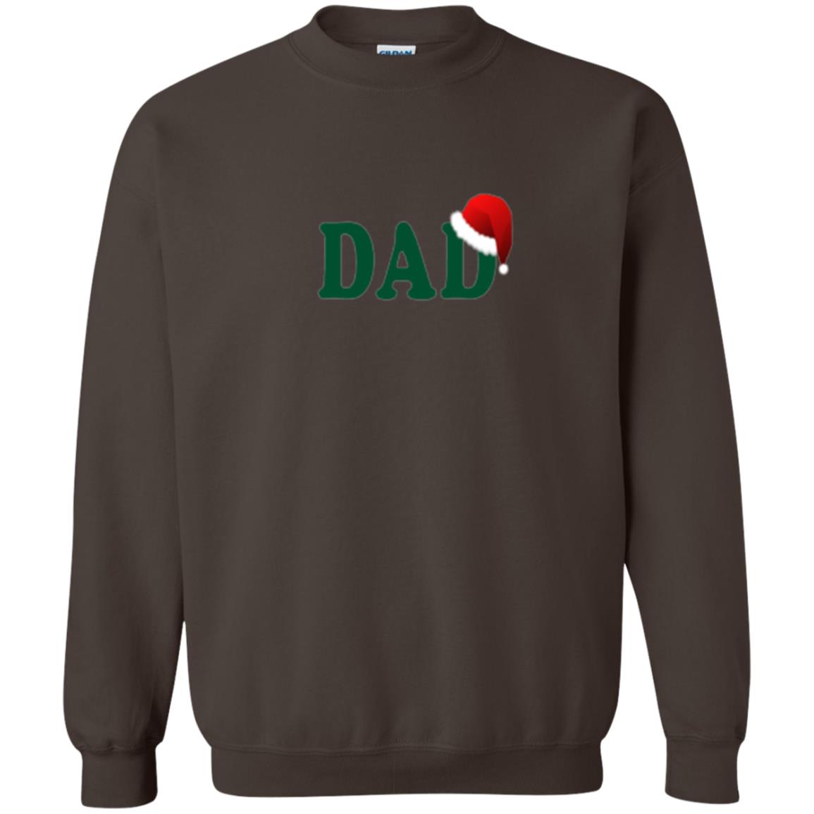 Christmas T-shirt Dad Santa Dark Chocolate