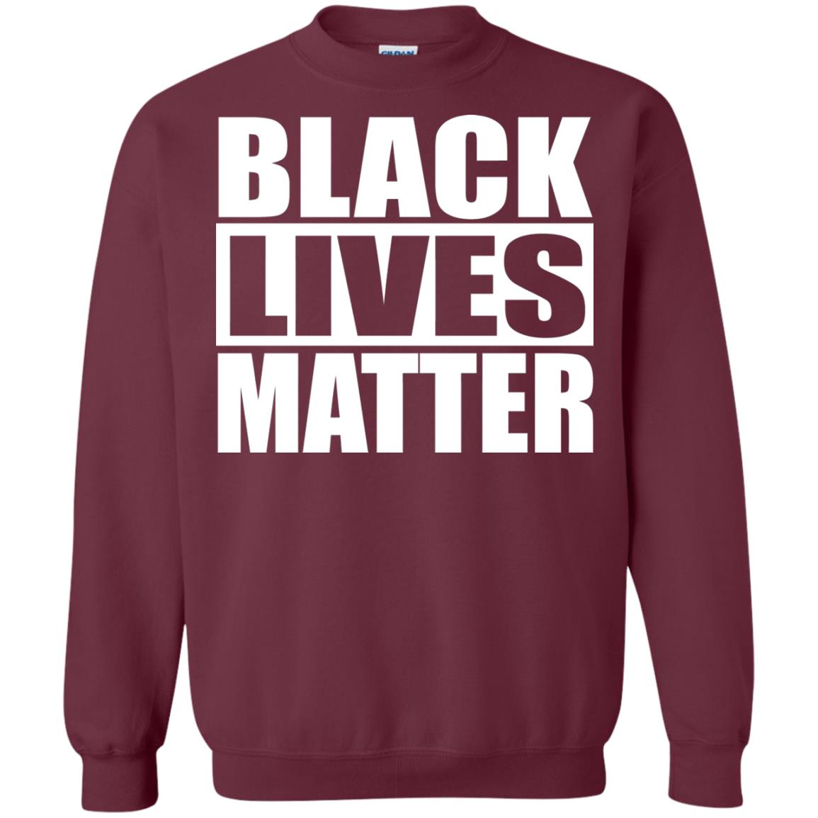 Black Live Matter Shirt Maroon
