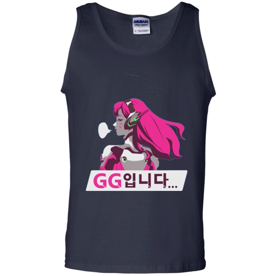 Overwatch D. Va Gg Spray T-shirt Navy