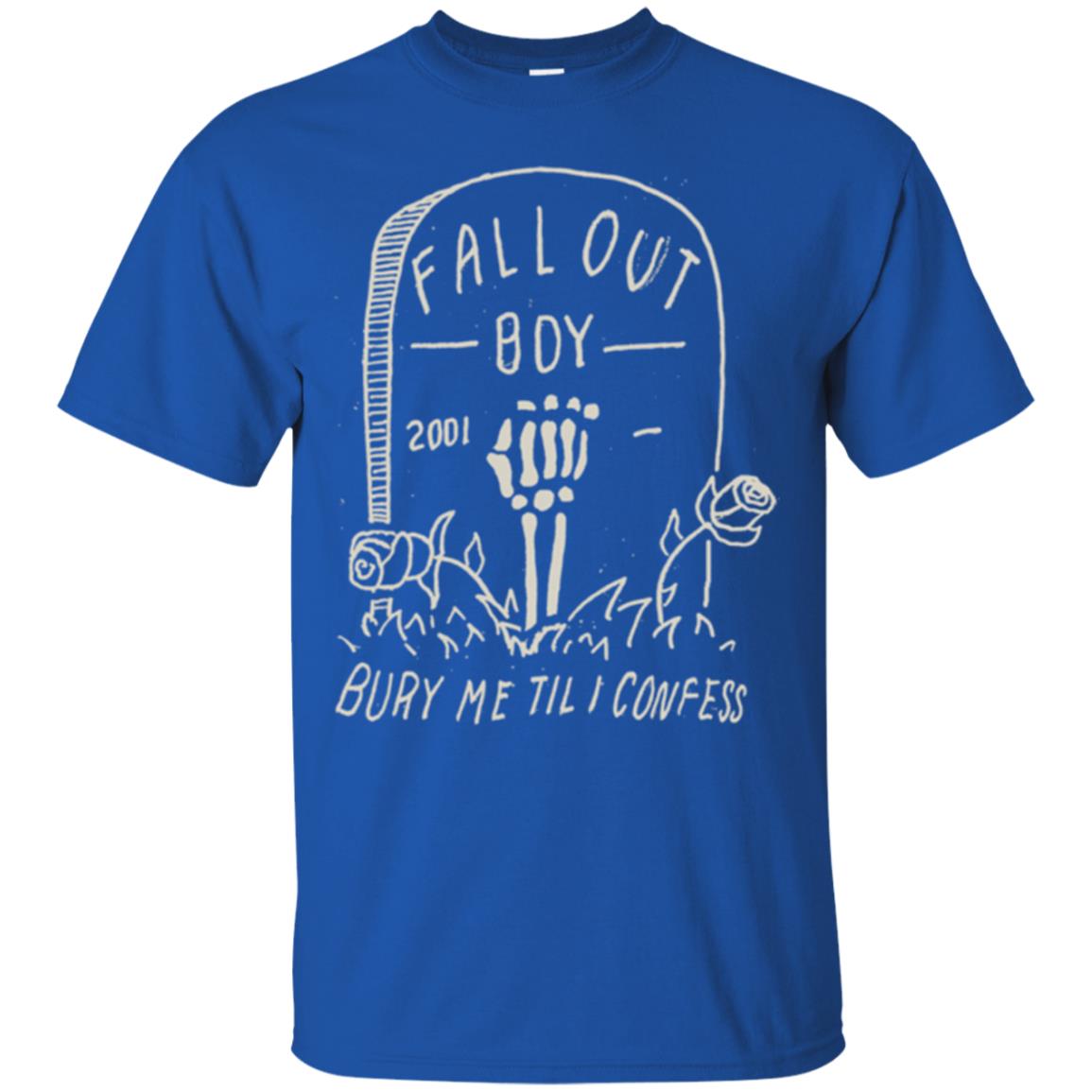 Fall Out Boy Bury Me Till I Confess T-shirt Royal