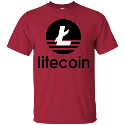 Litecoin Ltc T-shirt Cardinal