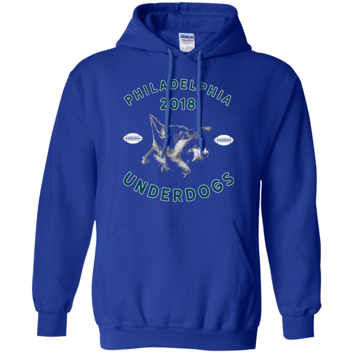 Dog Lover T-shirt Philly Philadelphia Underdogs Lii Game Day Royal