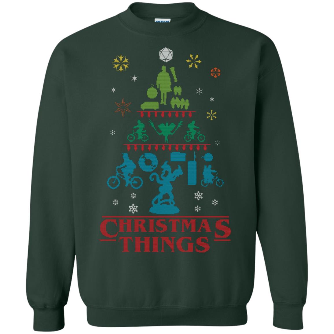 Christmas Things Shirts Forest Green