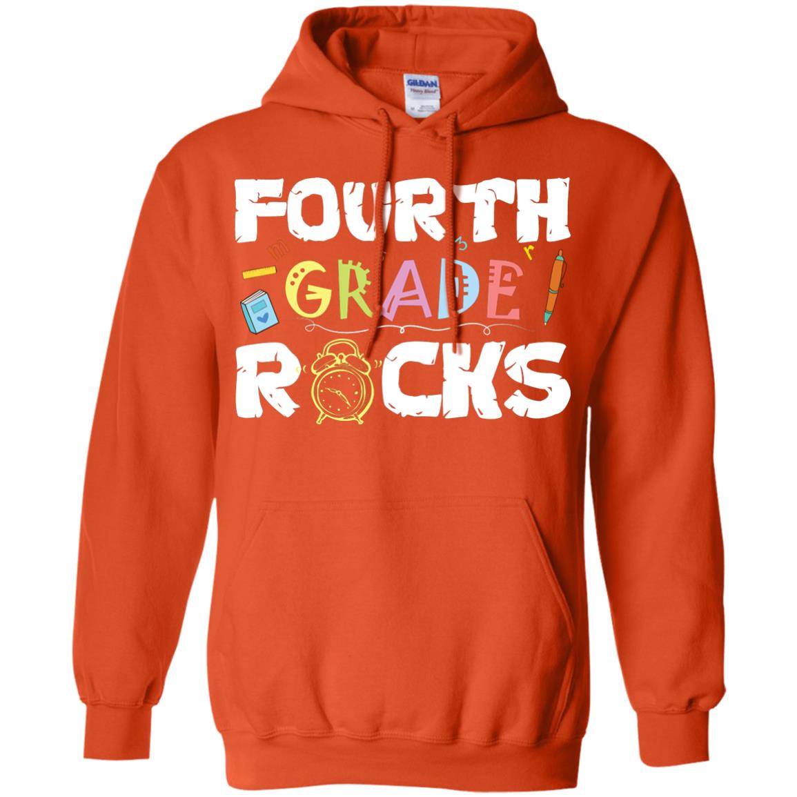Fourth Grade 4th Grade 2019 Shirt Orange